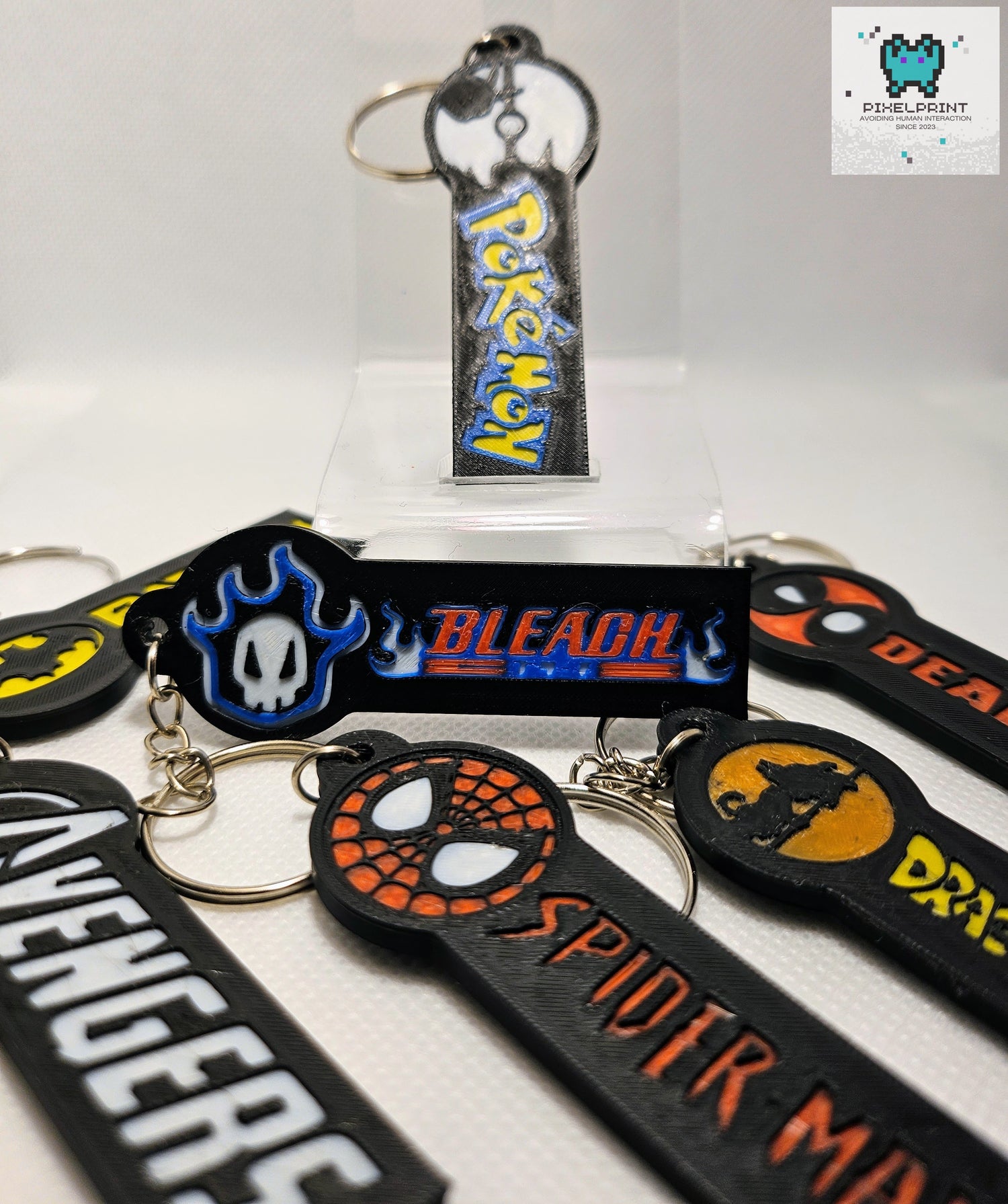 2D Keychains