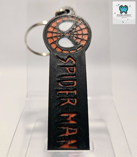 Spiderman 2D Keychain