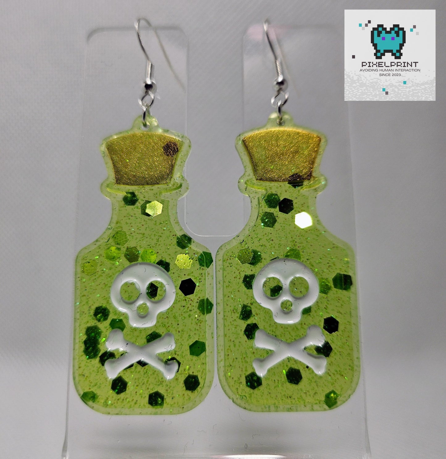 Poison Potion: Resin Earrings