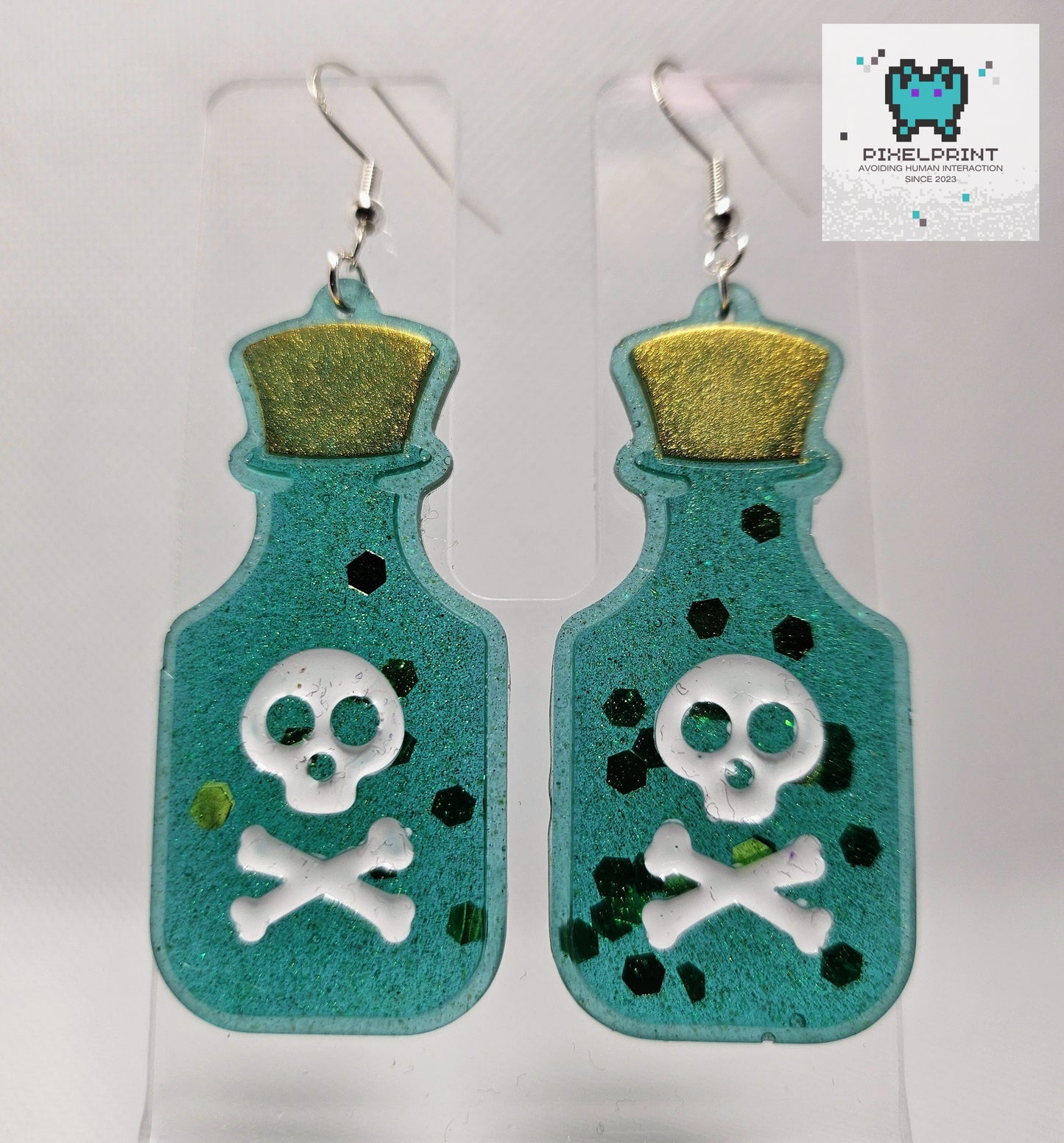 Poison Potion: Resin Earrings