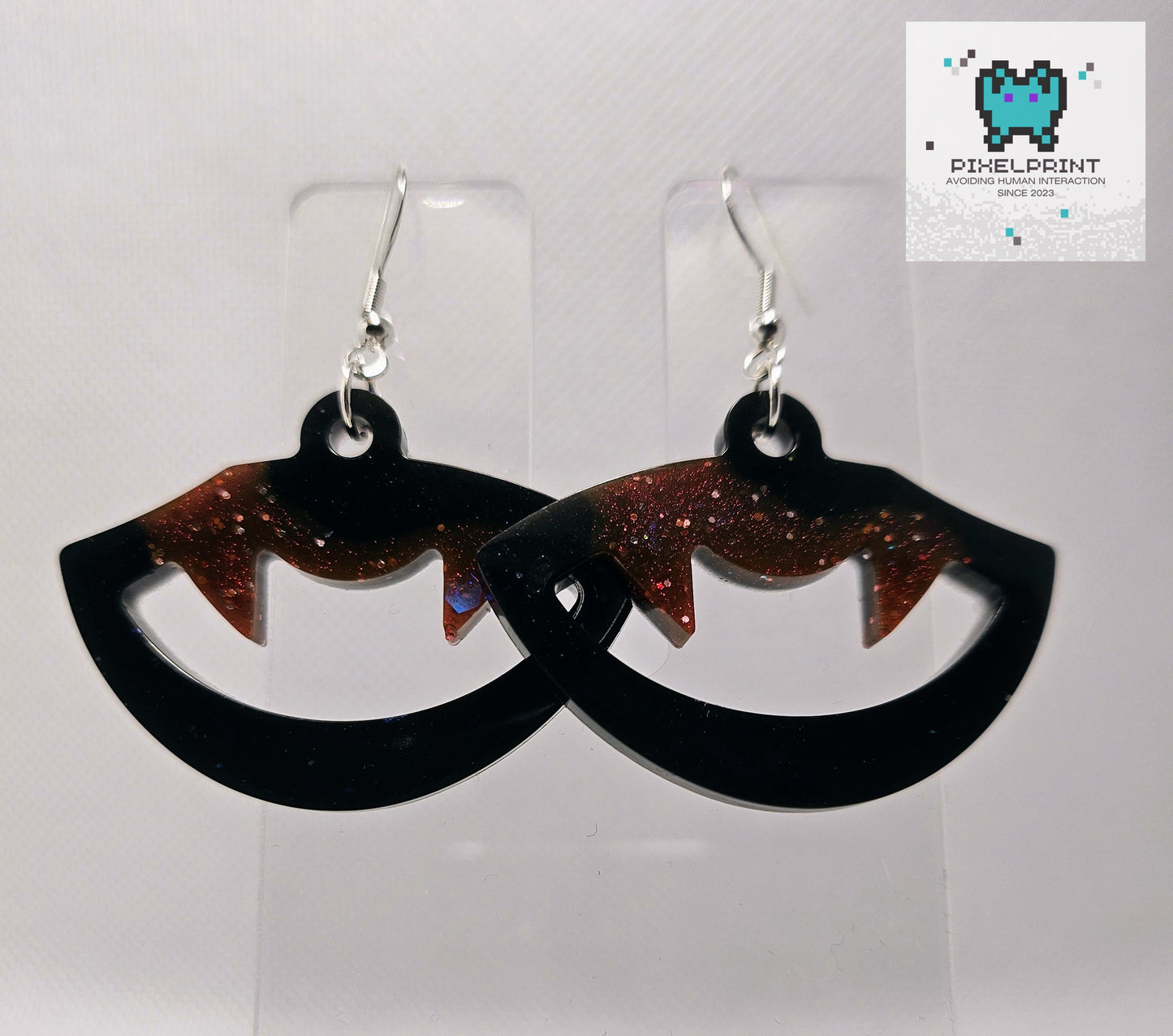 Fantastic Fangs: Resin Earrings