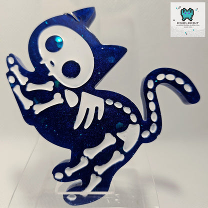 Frightful Felines: Resin Keychains