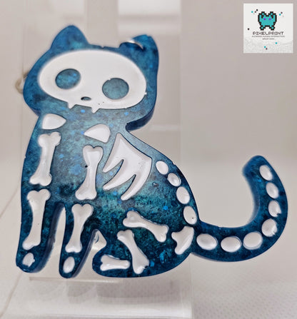 Frightful Felines: Resin Keychains