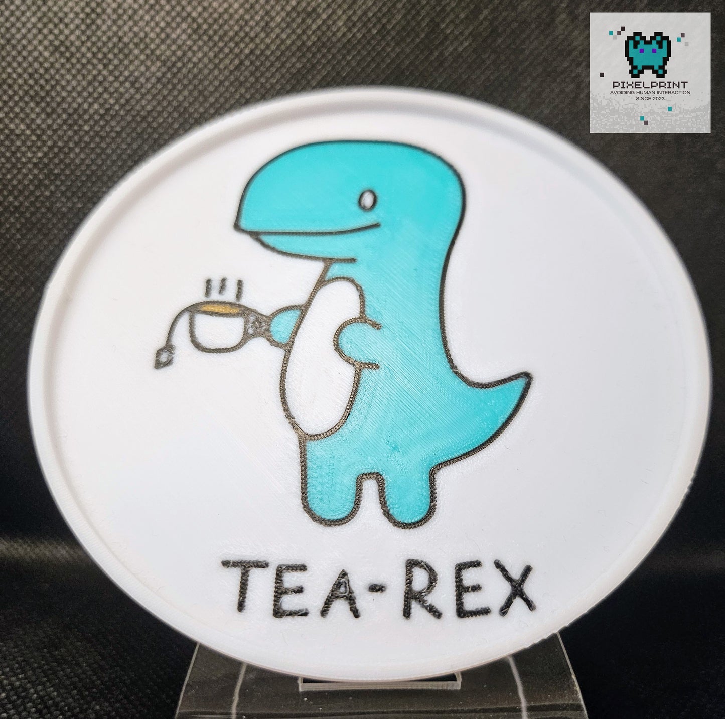 Tea-Rex Coaster