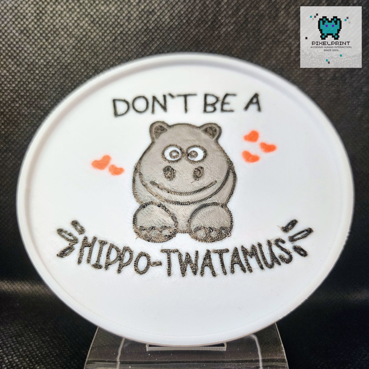 Don't Be a Hippotw*tamus Coaster